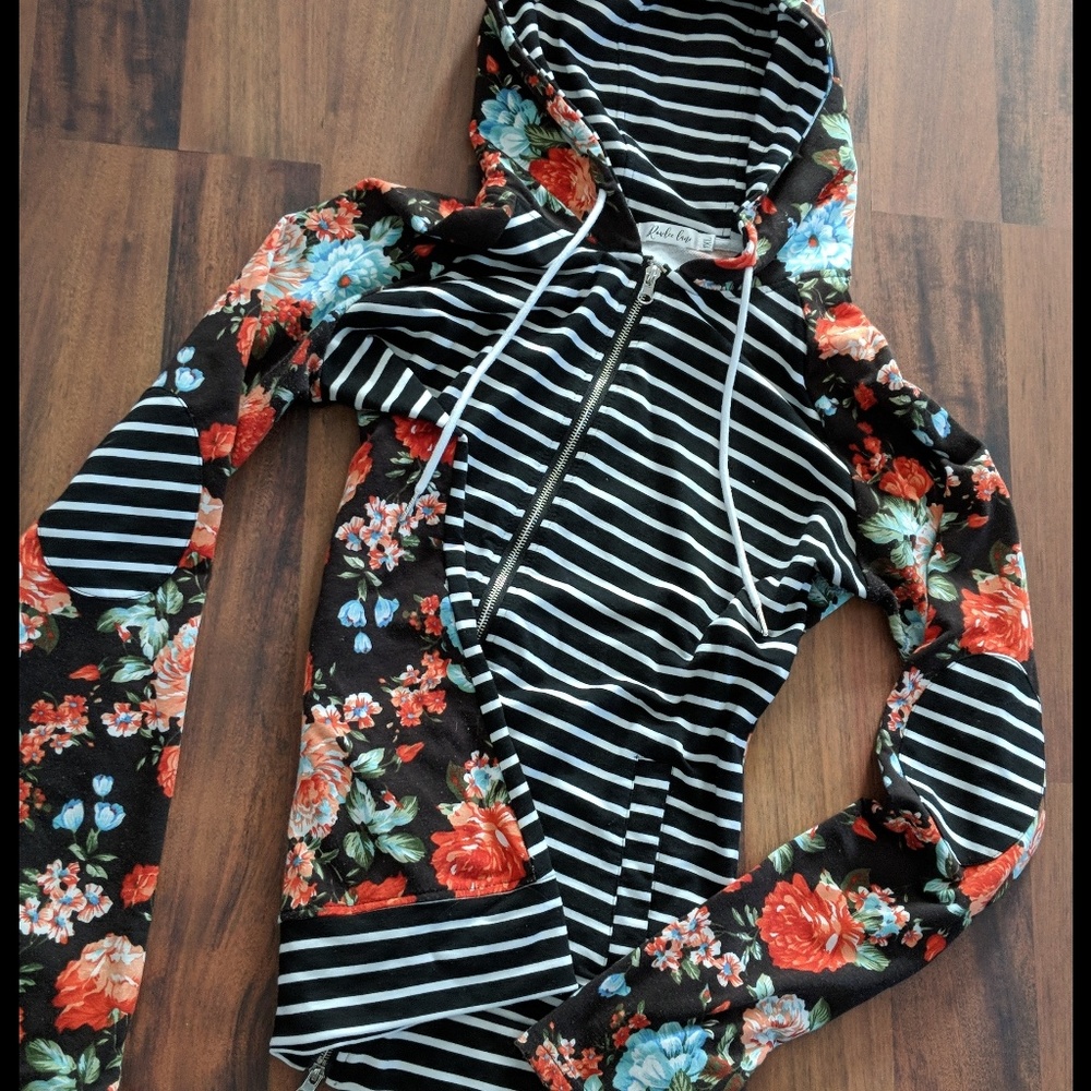 1XL Rowlee Lane Full Zip Hoodie